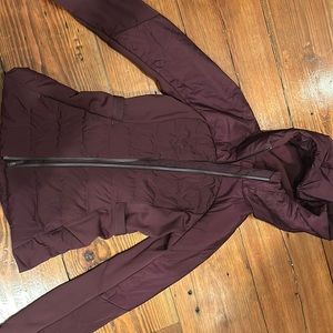 Lulu tight fighting puffer jacket